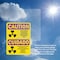 Signmission Radiation & Laser Sign, 14 in H x 10 in W, Plastic, Rectangle OS-2PACK-CR-P-1014-L-10167 - alternate 6